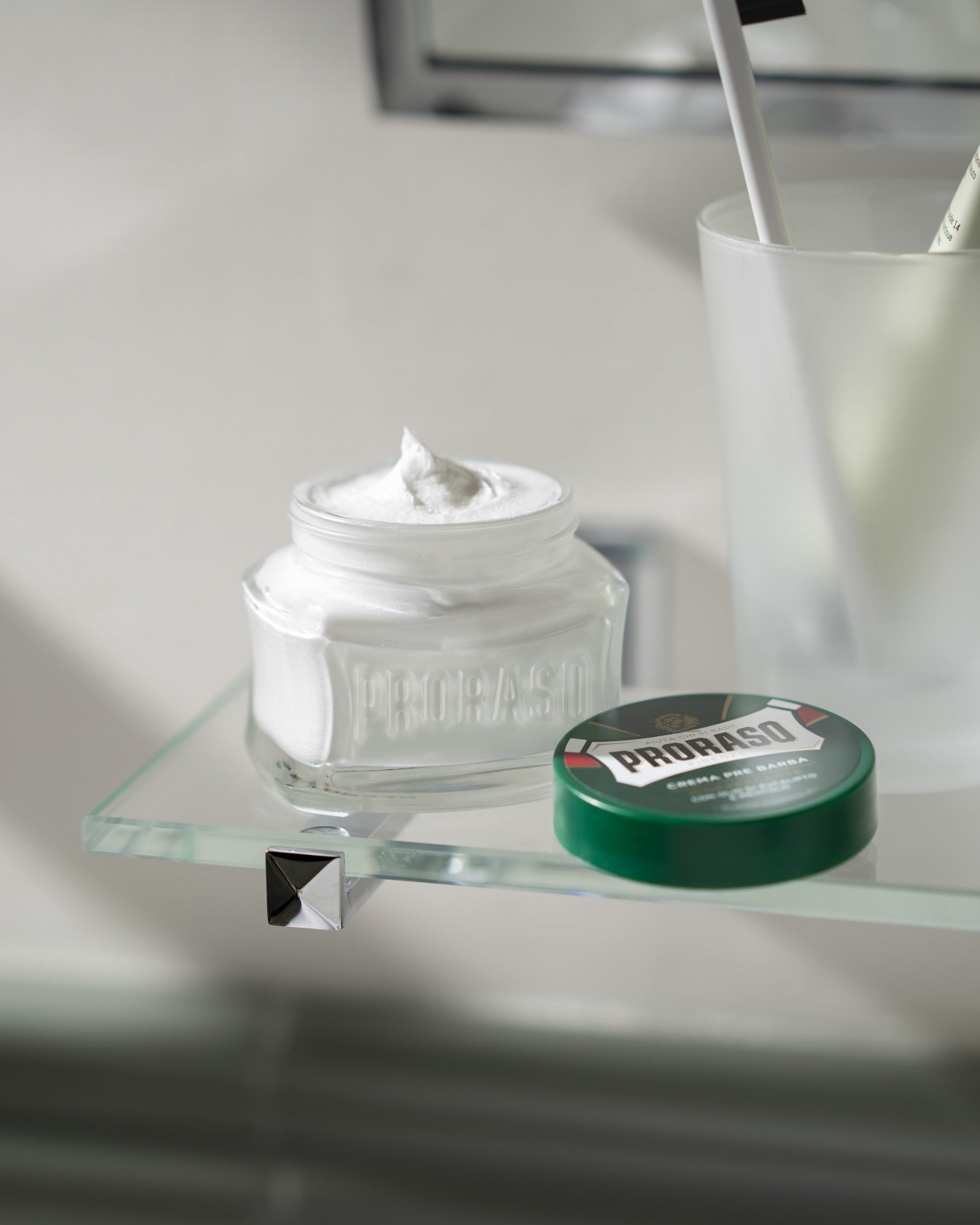 Příprava před holením