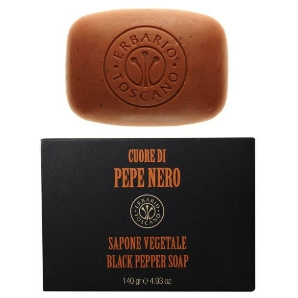 Erbario Toscano Černý pepř mýdlo 140 g
