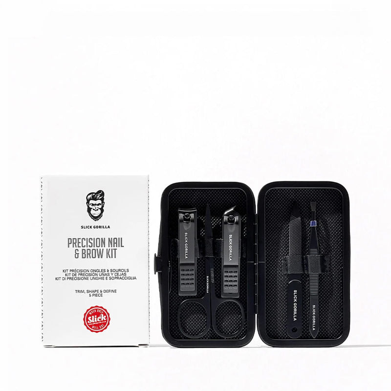 Slick Gorilla Nail & Brow Kit sada na nehty a obočí 5 ks