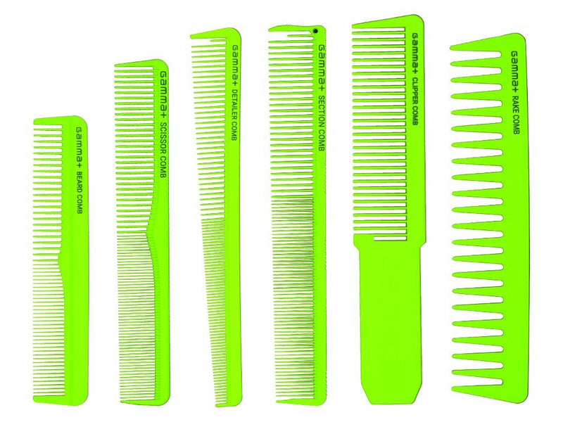 Gamma Piu Comb Set profesionální hřebeny
