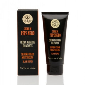 Erbario Toscano Černý pepř krém na holení 100 ml