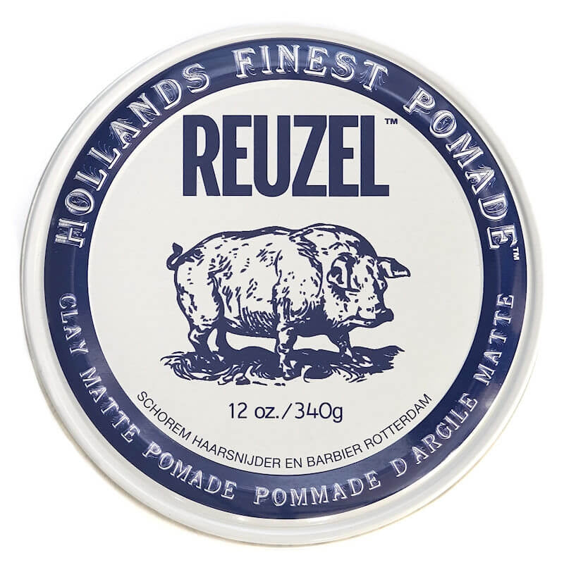 Reuzel Clay Matte hlína na vlasy 340 g - matný finish a pevná fixace, water-based