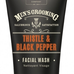 Scottish Fine Soaps Thistle and Black Pepper mycí gel na obličej