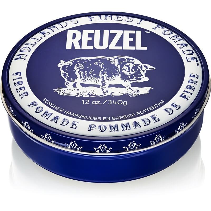 Reuzel Fiber pomáda na vlasy 340 g - vláknitá water-based pomáda se střední až silnou fixací a matným finishem