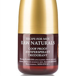 Recipe For Men Raw Naturals antiperspirant deodorant 60 ml