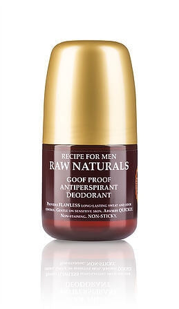 Recipe For Men Raw Naturals antiperspirant deodorant 60 ml