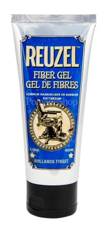 Reuzel Fiber Gel gel na vlasy 100 ml, silná fixace s přirozeným nízkým leskem