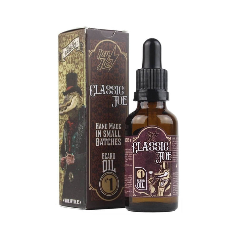 Hey Joe Classic olej na vousy 30 ml — levandulová vůně, ruční výroba ve Španělsku