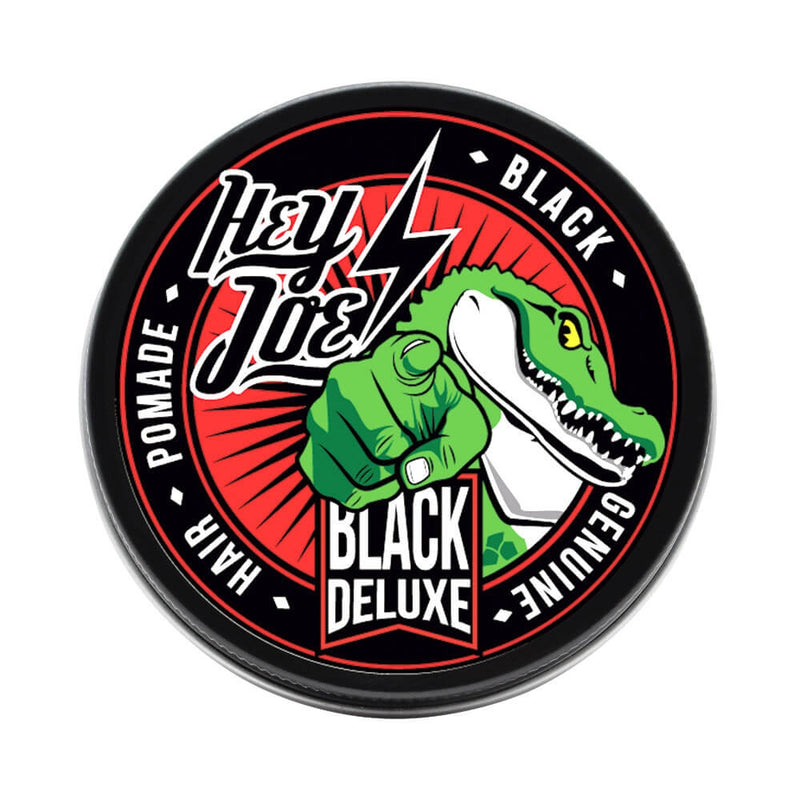 Hey Joe Black Deluxe pomáda 100 ml — silná fixace s efektem ztmavení vlasů a krytí šedin
