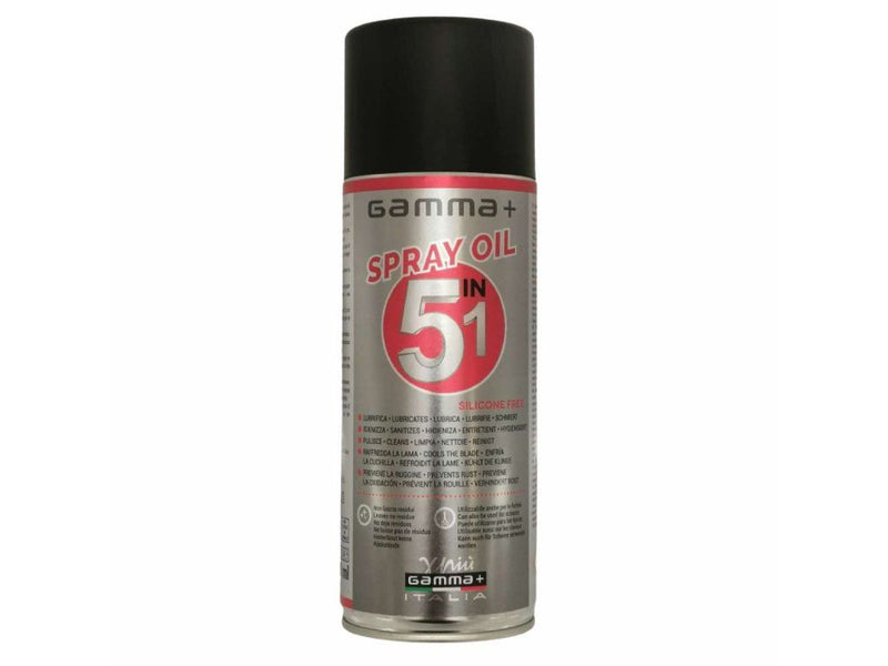 Gamma Piu Oil Spray 5v1 sprej pro údržbu čepelí 400 ml