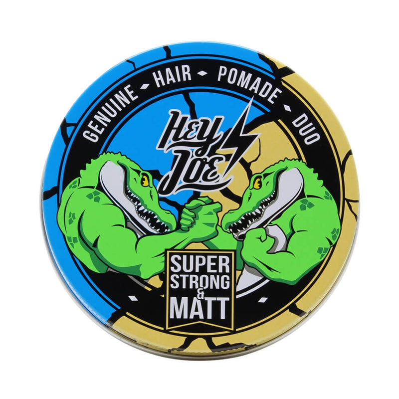 Hey Joe Duo Super Strong Matt pomáda 100 ml - sada dvou pomád na vodní bázi ze Španělska