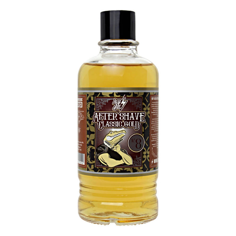 Hey Joe Classic Gold voda po holení 400 ml - klasická barbershopová vůně z Valencie