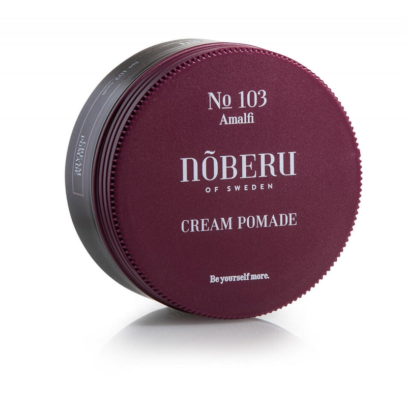 Noberu Stockholm Amalfi Cream Pomade 80 ml — krémová pomáda na vodní bázi se střední fixací