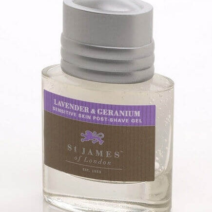 St James of London Lavender & Geranium, gel po holení 100 ml