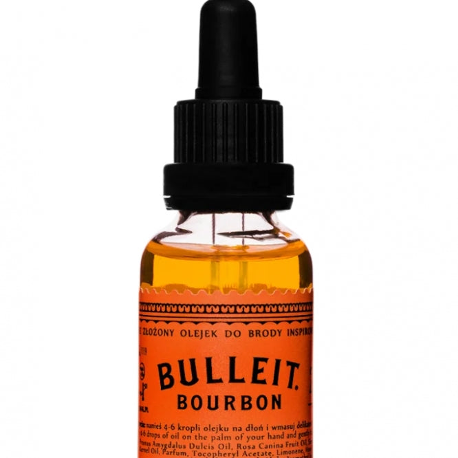 Pan Drwal Bulleit Bourbon olej na vousy 30 ml