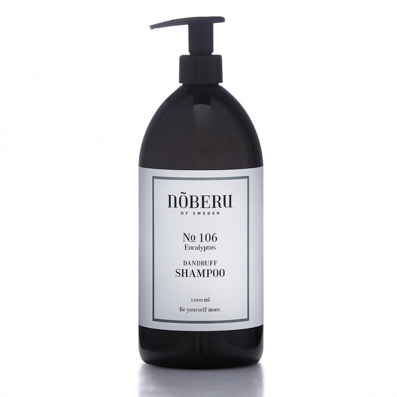 Nõberu Stockholm Dandruff Eucalypt šampon proti lupům 1000 ml — švédská péče s eukalyptem