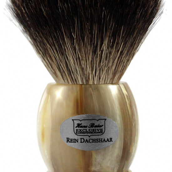 Hans Baier Horn Pure Badger štětka na holení