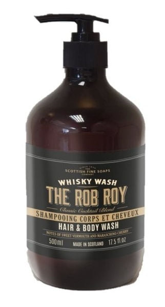 Scottish Fine Soaps The Rob Roy Whisky mycí gel na tělo a ruce 500 ml
