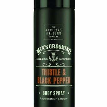 Scottish Fine Soaps Thistle and Black Pepper tělový sprej 150 ml