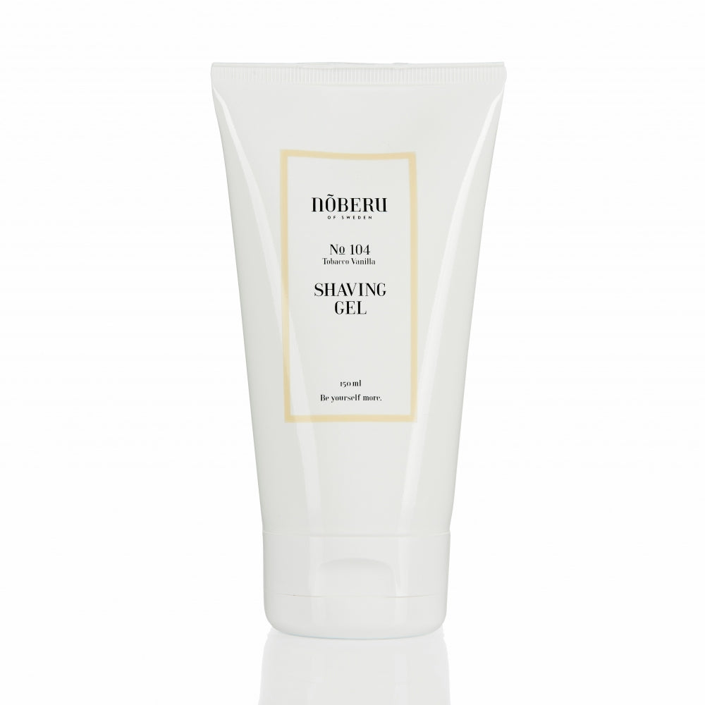 Noberu Tobacco Vanilla transparentní gel na holení 150 ml