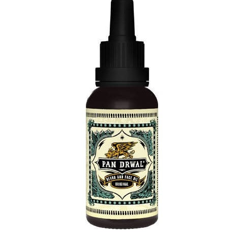 Pan Drwal Original olej na vousy a tvář 30 ml