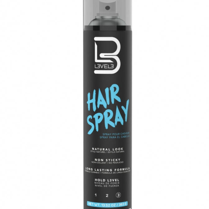 L3VEL3 lak na vlasy 400 ml