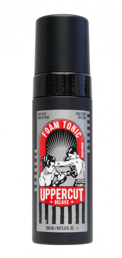 Uppercut Deluxe Foam Tonic 150 ml - stylingová pěna s tepelnou ochranou pro objem a lehkou fixaci