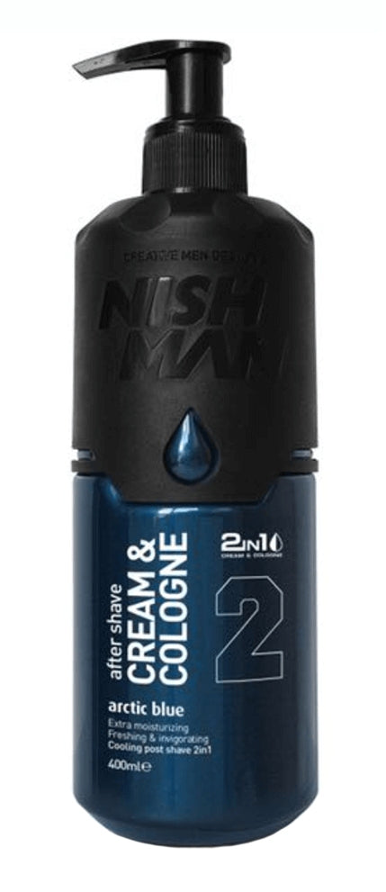 Nishman Cream Cologne Arctic Blue krémová kolínská 400 ml