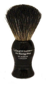 Taylor of Old Bond Street Black Pure Badger štětka na holení