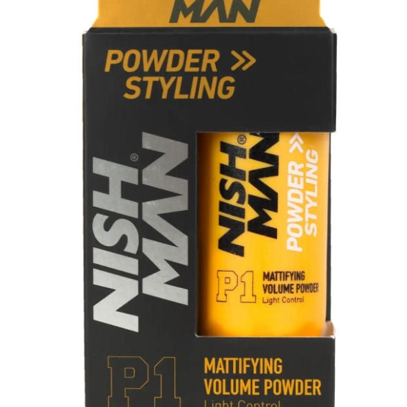 Nishman matný stylingový pudr na vlasy 20 g