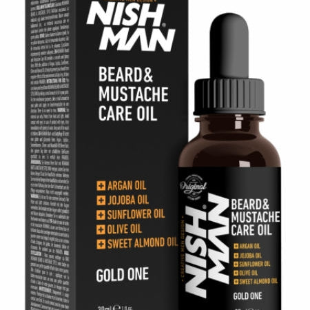 Nishman Beard & Mustache olej na vousy 30 ml