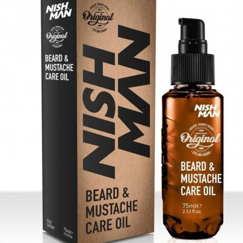 Nishman Beard & Mustache olej na vousy 75 ml