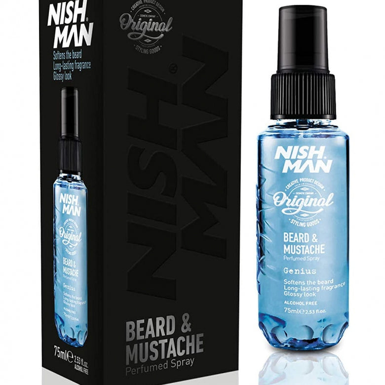 Nishman Beard & Mustache Genius parfém na vousy 75 ml