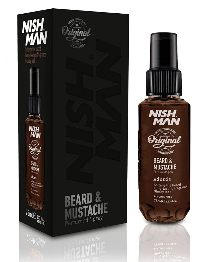 Nishman Beard & Mustache Adonis parfém na vousy 75 ml