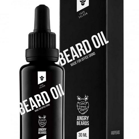 Angry Beards Jack Saloon, olej na vousy 30 ml