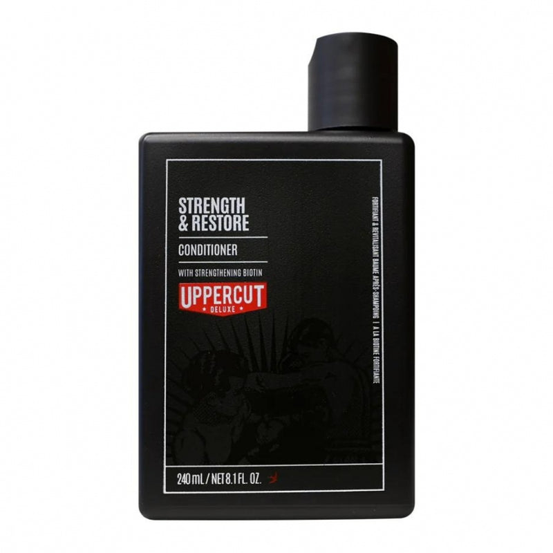 Uppercut Deluxe Strength and Restore kondicionér 240 ml, posilující péče s biotinem a kofeinem