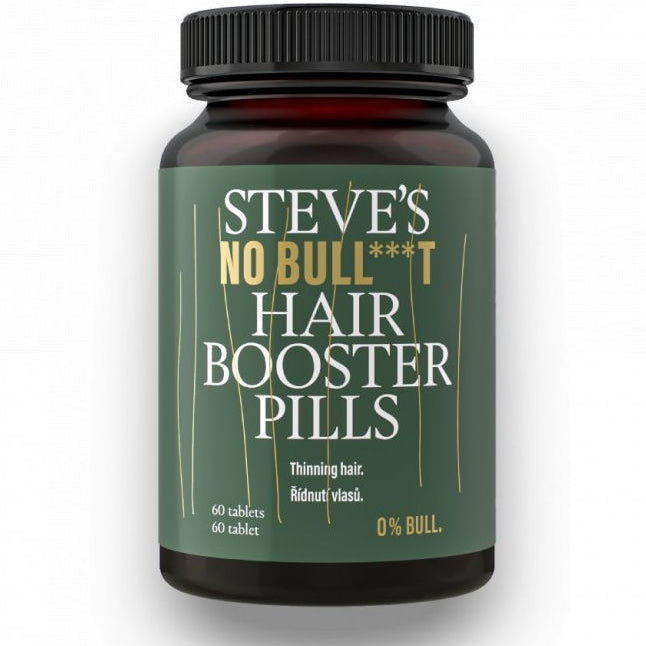 Steves Booster pilulky na podporu růstu vlasů a vousů
