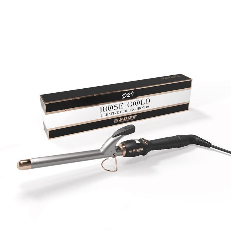 Kiepe Professional profesionální kulma na vlasy Titanium Pro 19 mm s digitální regulací - fotografie 1
