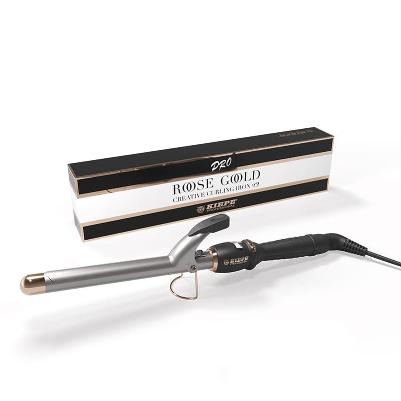 Kiepe Professional profesionální kulma na vlasy Titanium Pro 22 mm s digitální regulací - fotografie 1