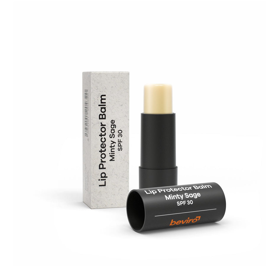 Beviro Lip Protector Balm SPF 30 Minty Sage ochranný balzám na rty 4,2 g - fotografie 2