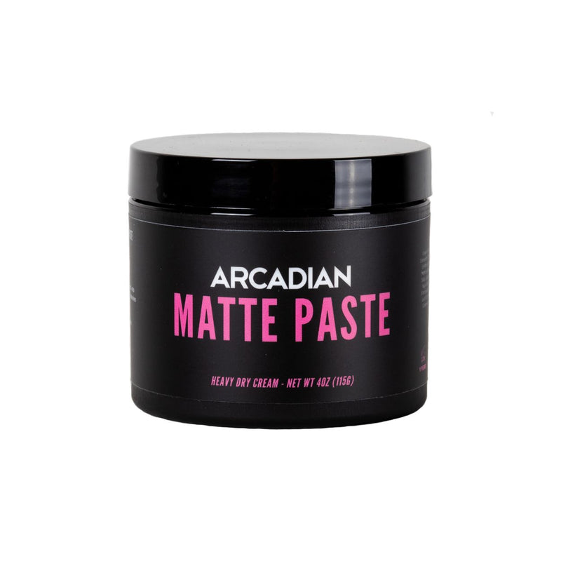 Arcadian Matte Paste matující pasta na vlasy 115 g – heavy-hold matná pasta z Knoxville s aloe a jílovou bází