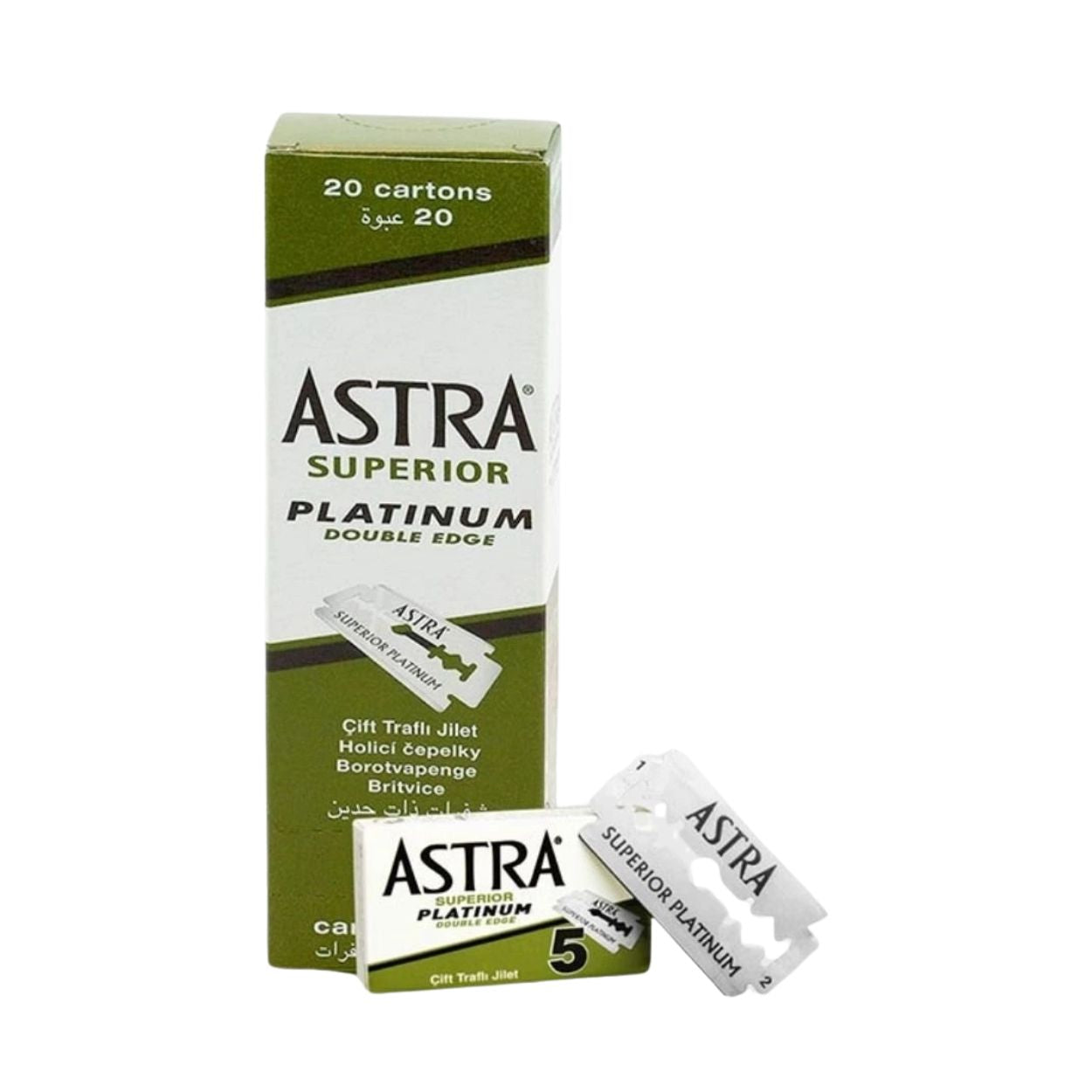 Astra Superior Platinum Double Edge žiletky 100ks