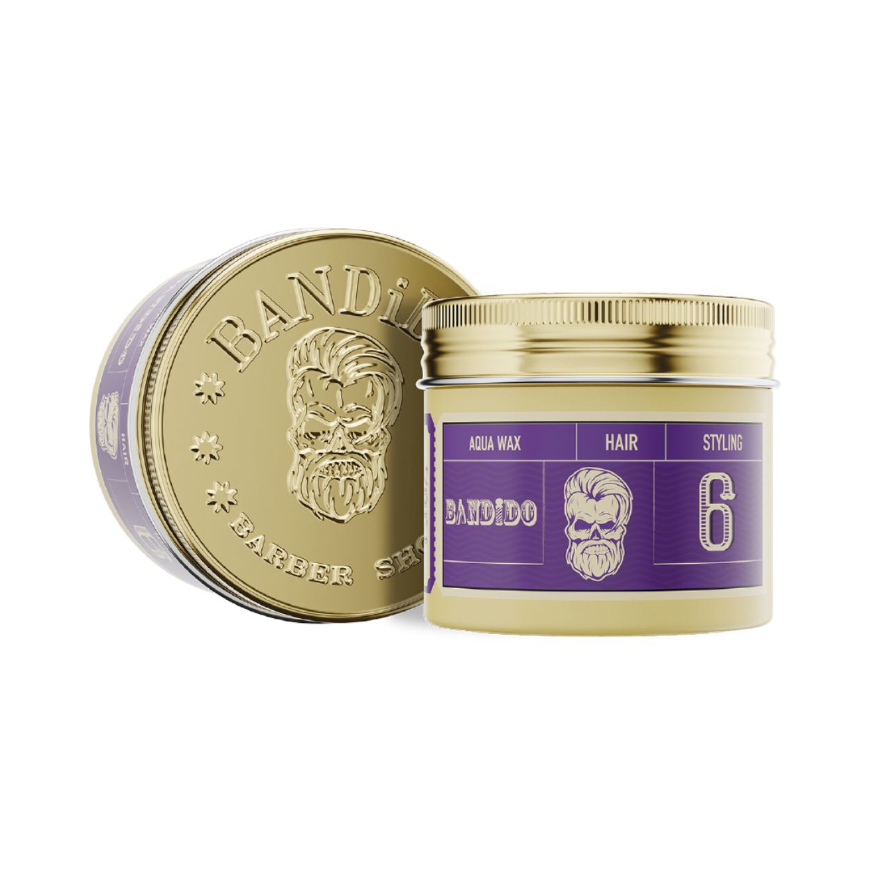 Bandido Aqua Wax 6 Violetta Medium Hold stylingový vosk na vlasy 125 ml