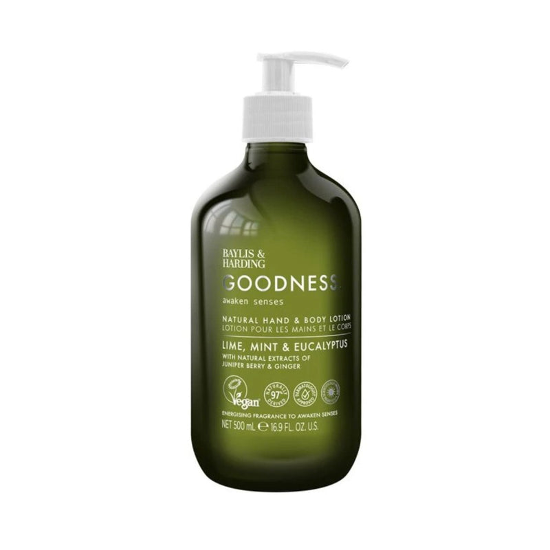 Tělové mléko Baylis & Harding Goodness Limetka, Máta & Eukalyptus 500 ml