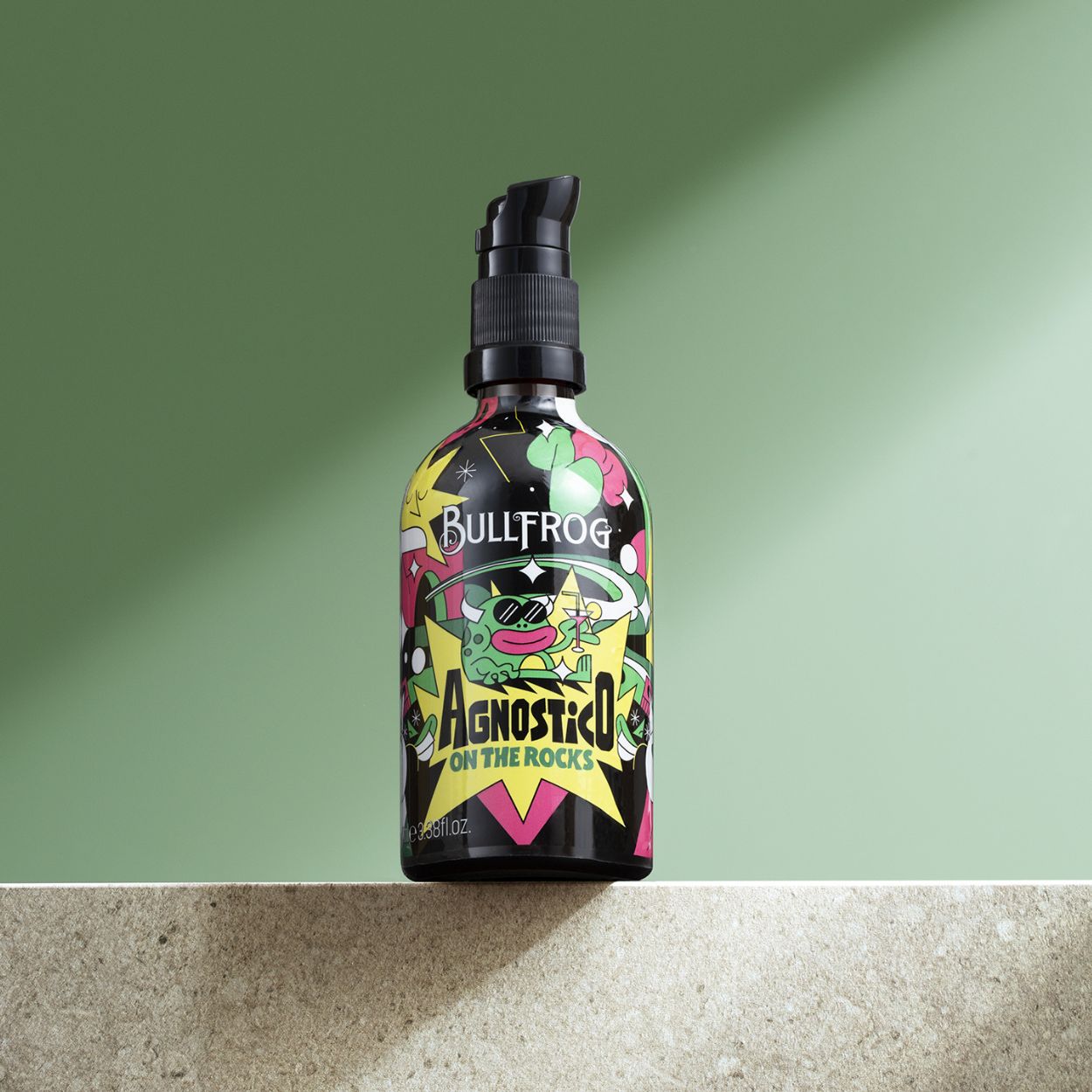 Bullfrog Agnostico Artist On The Rocks víceúčelový hydratační balzám na vousy, pleť, tělo, po holení 100 ml