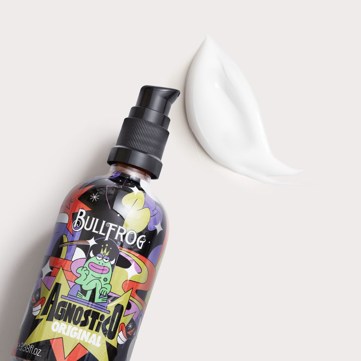 Bullfrog Agnostico Artist Original víceúčelový hydratační balzám na vousy, pleť, tělo, po holení 100 ml