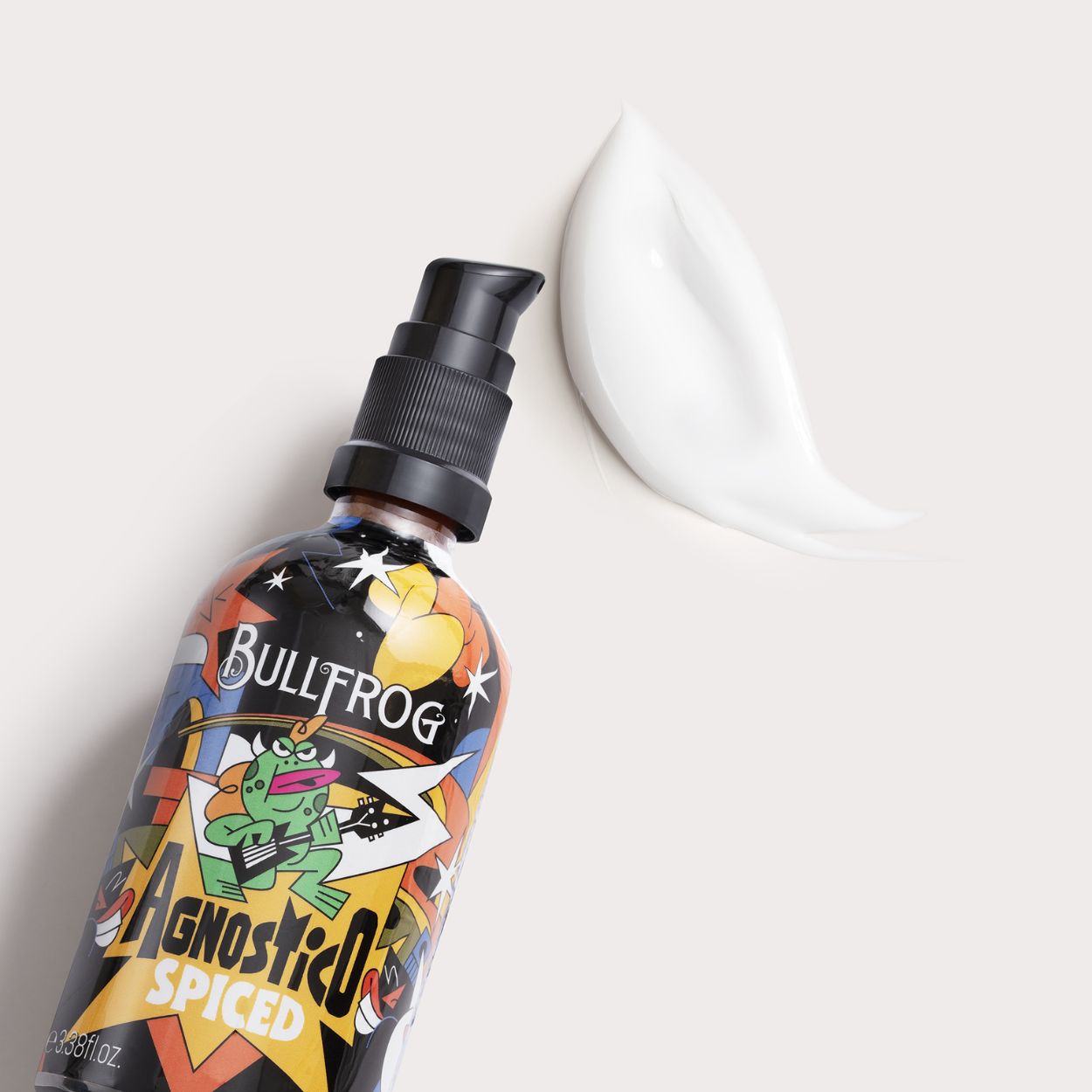 Bullfrog Agnostico Artist Spiced víceúčelový hydratační balzám na vousy, pleť, tělo, po holení 100 ml