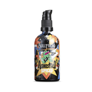 Bullfrog Agnostico Artist Spiced víceúčelový hydratační balzám na vousy, pleť, tělo, po holení 100 ml