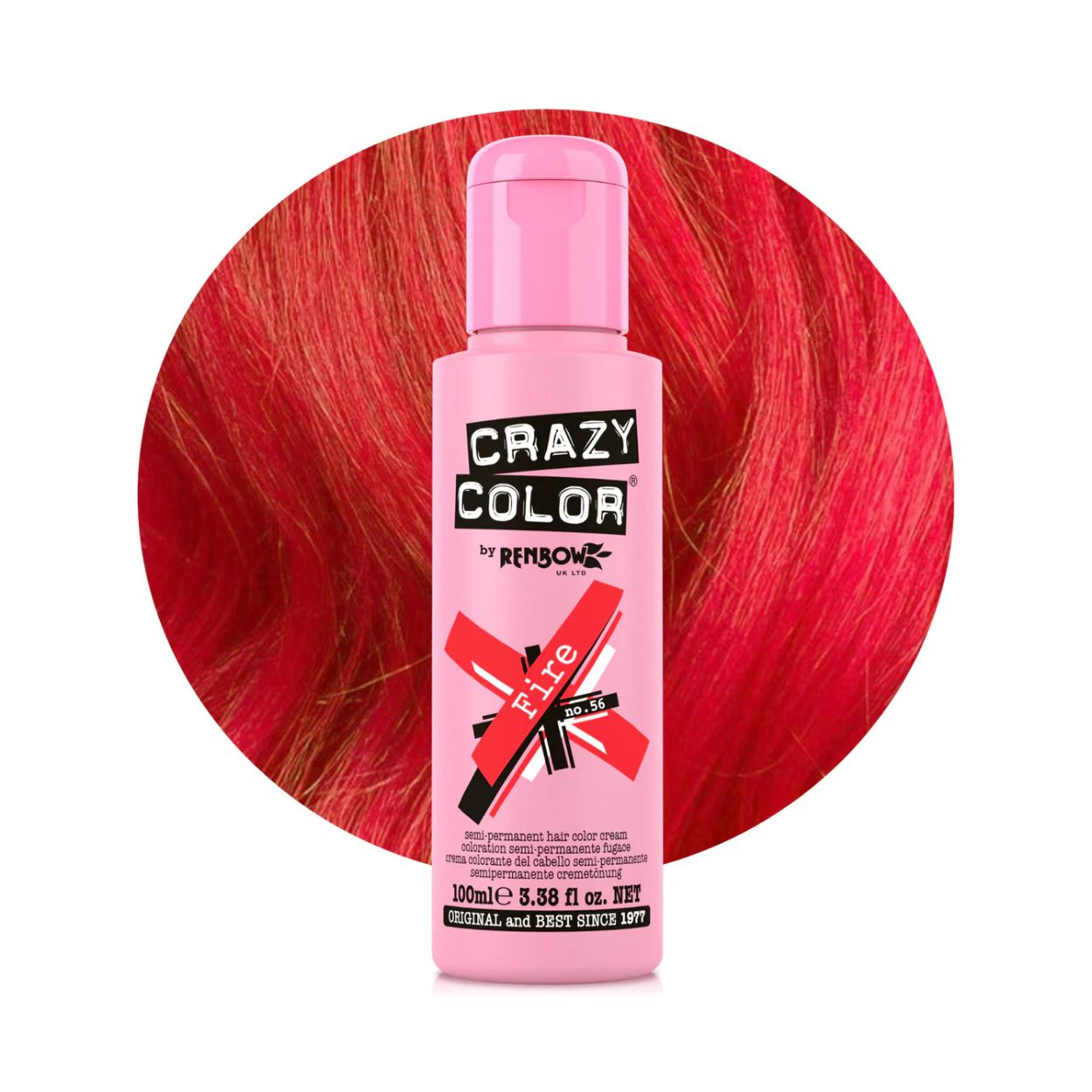 Crazy Color Fire No.56 barva na vlasy 100 ml