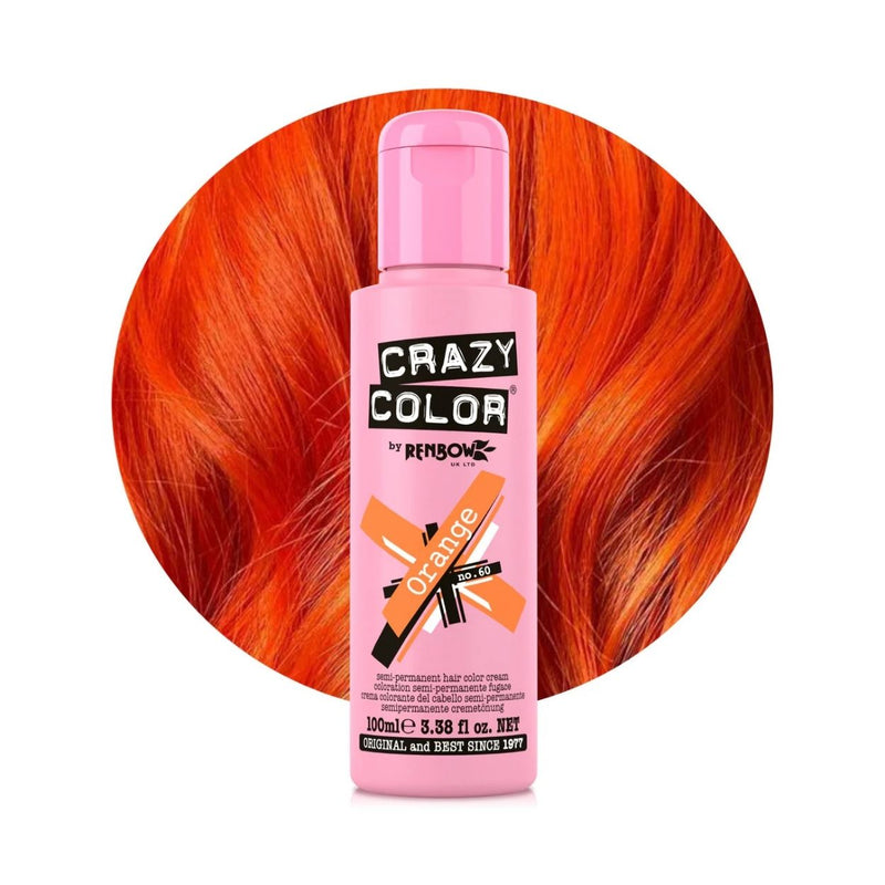 Crazy Color Orange No.60 barva na vlasy 100 ml